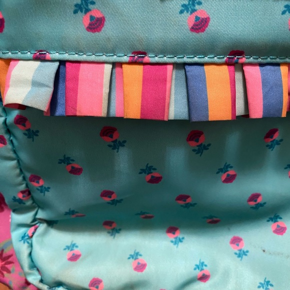 MATILDA JANE Pack Up Backpack Purple Floral School Travel Kids Girls Zip Pockets - Picture 7 of 15